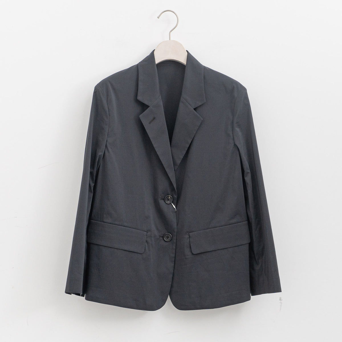 MARGARET HOWELL｜WOMEN　FINE STRIPE COTTON SILK JACKET 5786120203-H