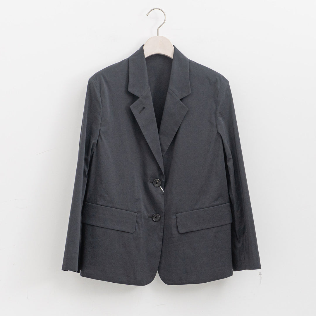 MARGARET HOWELL /WOMEN　FINE STRIPE COTTON SILK JACKET 5786120203-H