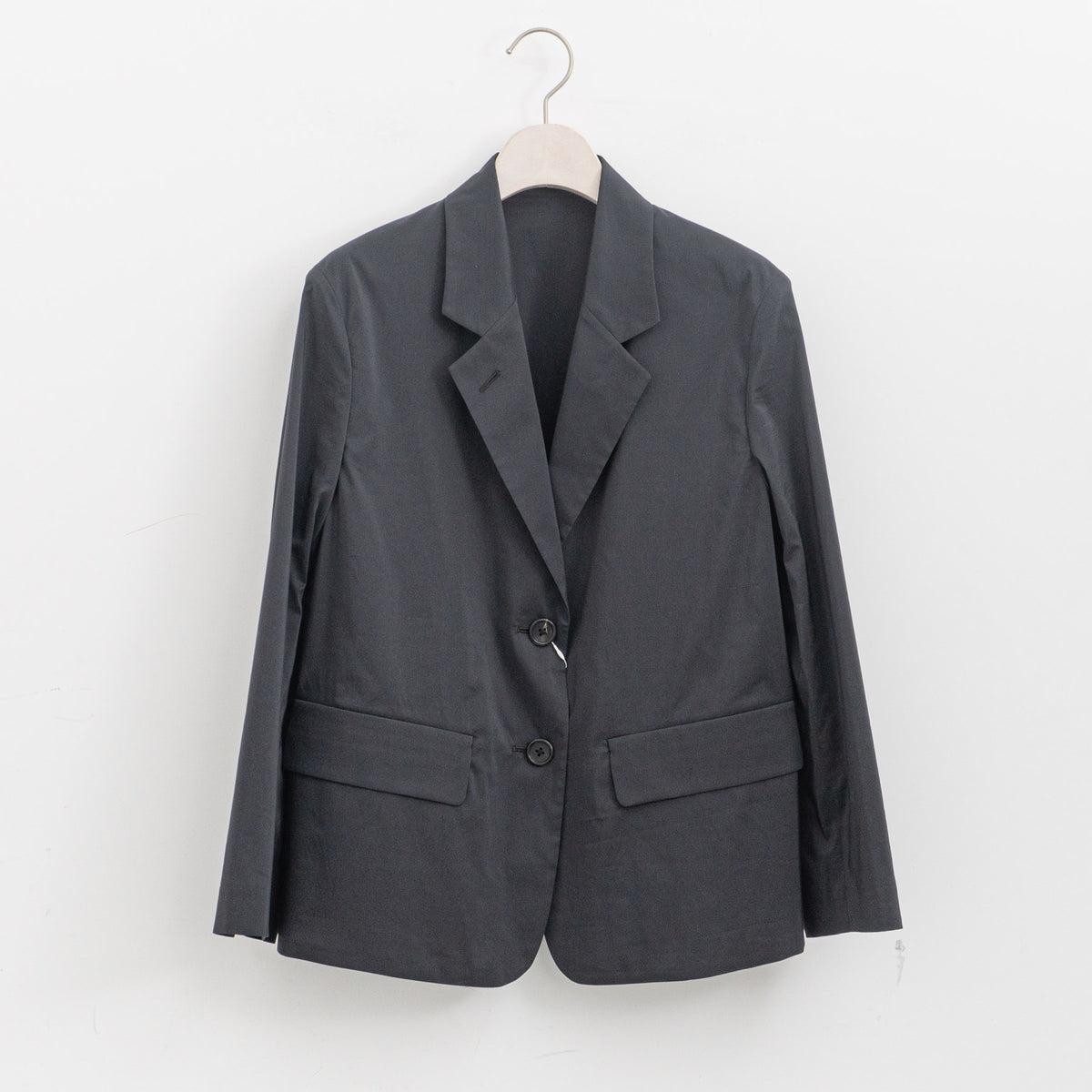 MARGARET HOWELL｜WOMEN　FINE STRIPE COTTON SILK JACKET 5786120203-H