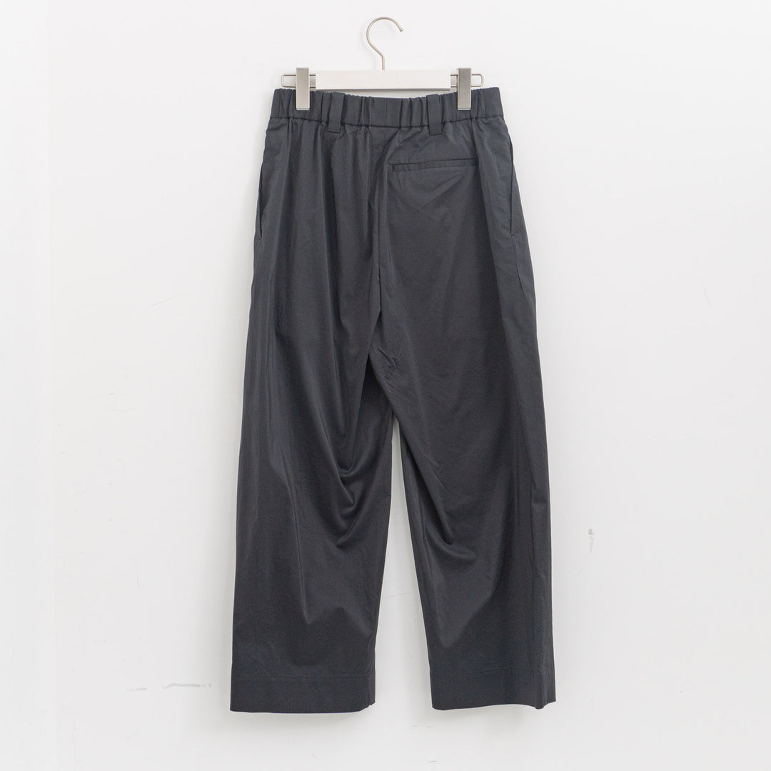 MARGARET HOWELL /WOMEN　FINE STRIPE COTTON SILK TROUSERS 5786143205-H