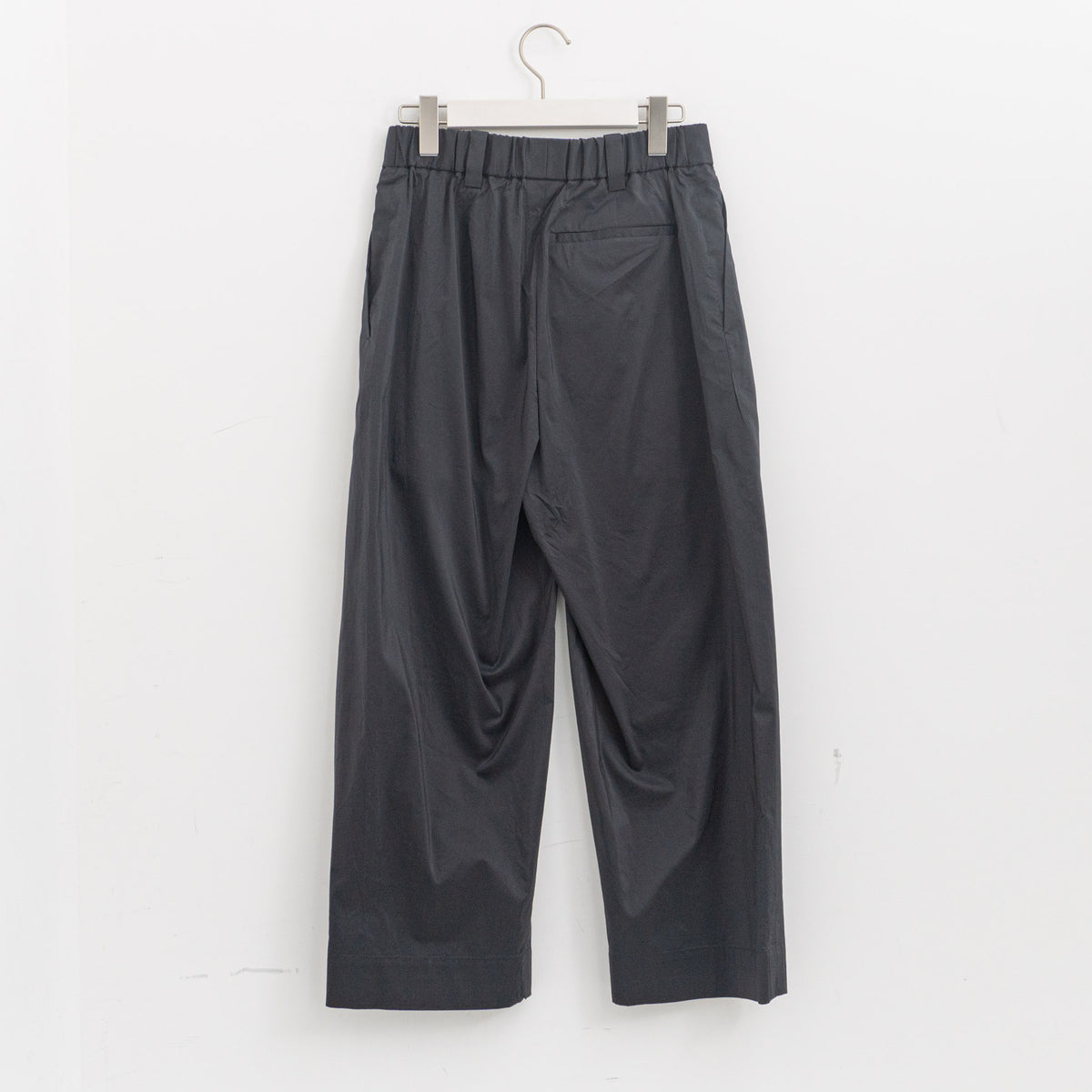 MARGARET HOWELL｜WOMEN　FINE STRIPE COTTON SILK TROUSERS 5786143205-H