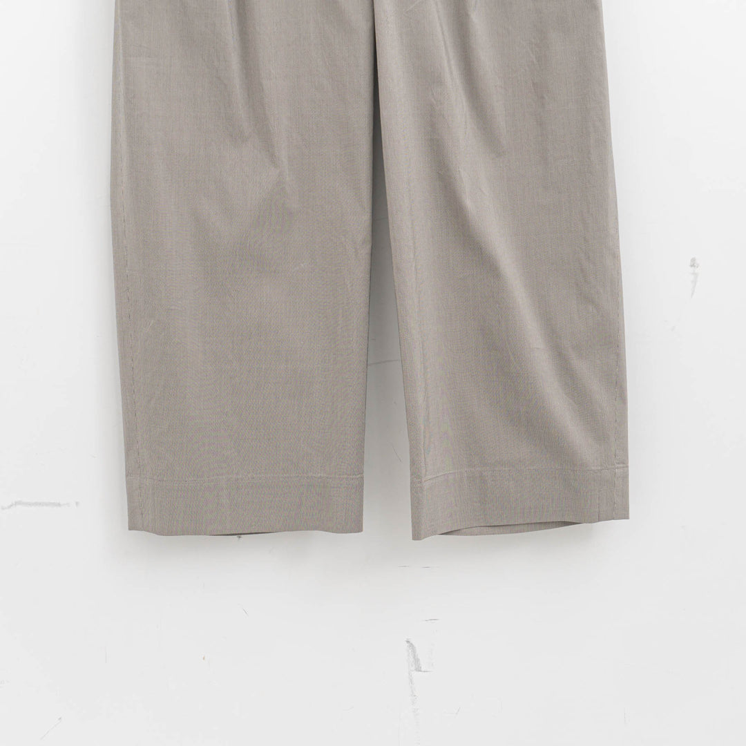 MARGARET HOWELL /WOMEN　FINE STRIPE COTTON SILK TROUSERS 5786143205-H