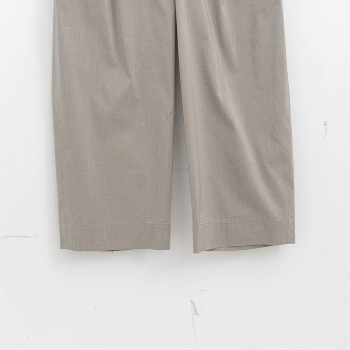 MARGARET HOWELL /WOMEN　FINE STRIPE COTTON SILK TROUSERS 5786143205-H
