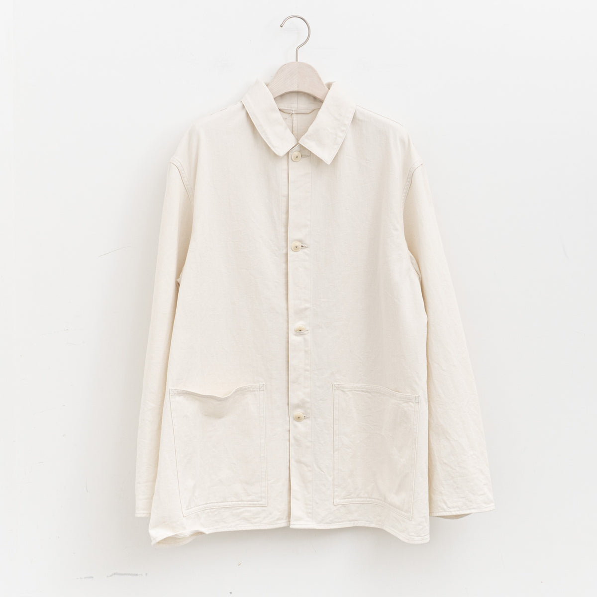 KAPTAIN SUNSHINE｜Cotton Drill Coverall Jacket KS26SJK13（ecru）