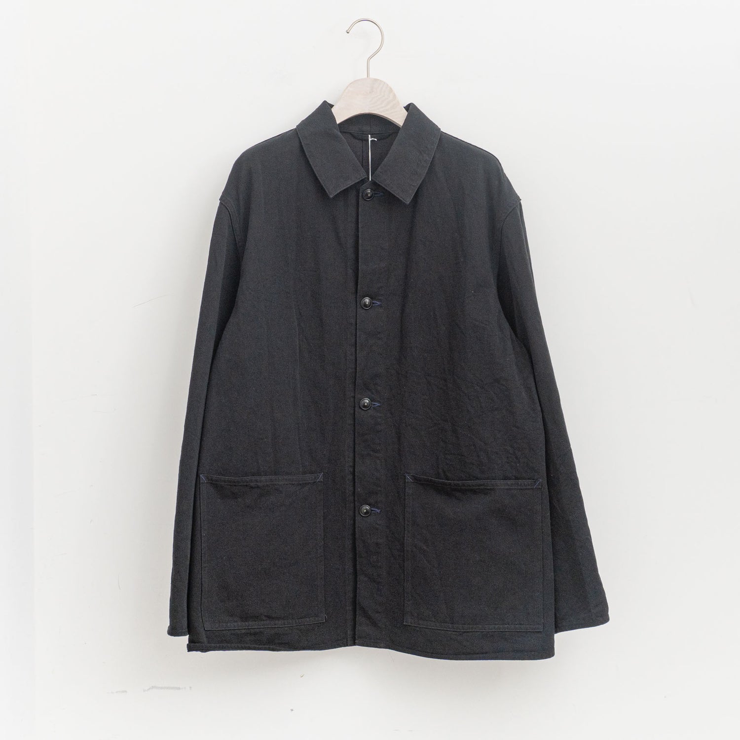 KAPTAIN SUNSHINE｜Cotton Drill Coverall Jacket KS26SJK13（black）