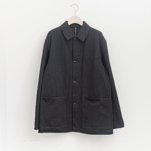 KAPTAIN SUNSHINE｜Cotton Drill Coverall Jacket KS26SJK13（black）