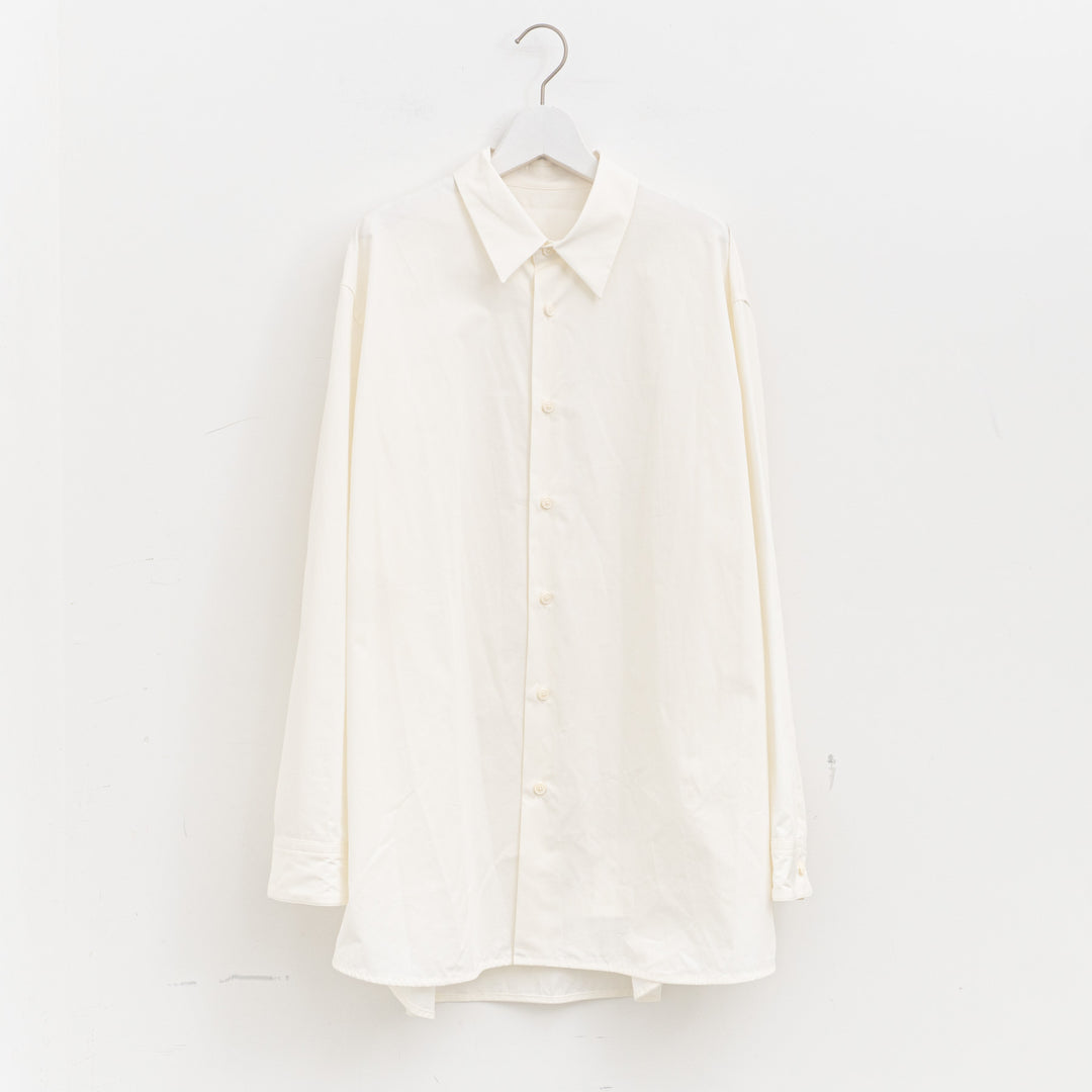 nonnotte/　 New Tapered Oversized Shirt N-26S-001