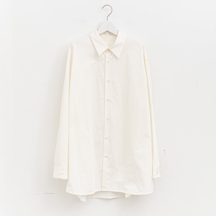 nonnotte/　 New Tapered Oversized Shirt N-26S-001