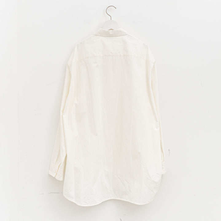 nonnotte/　 New Tapered Oversized Shirt N-26S-001