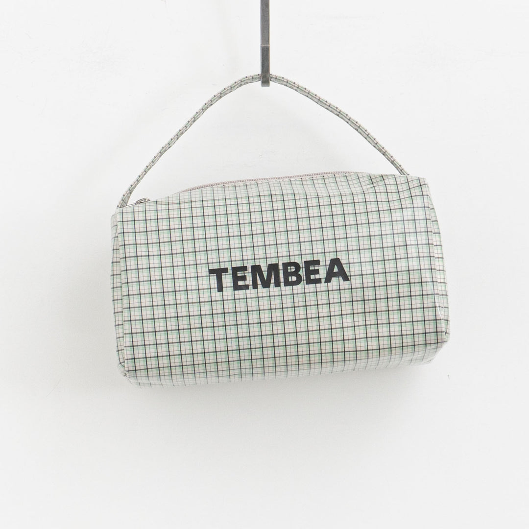 TEMBEA/　BRICK BAG col.CHECK GREY/GREEN