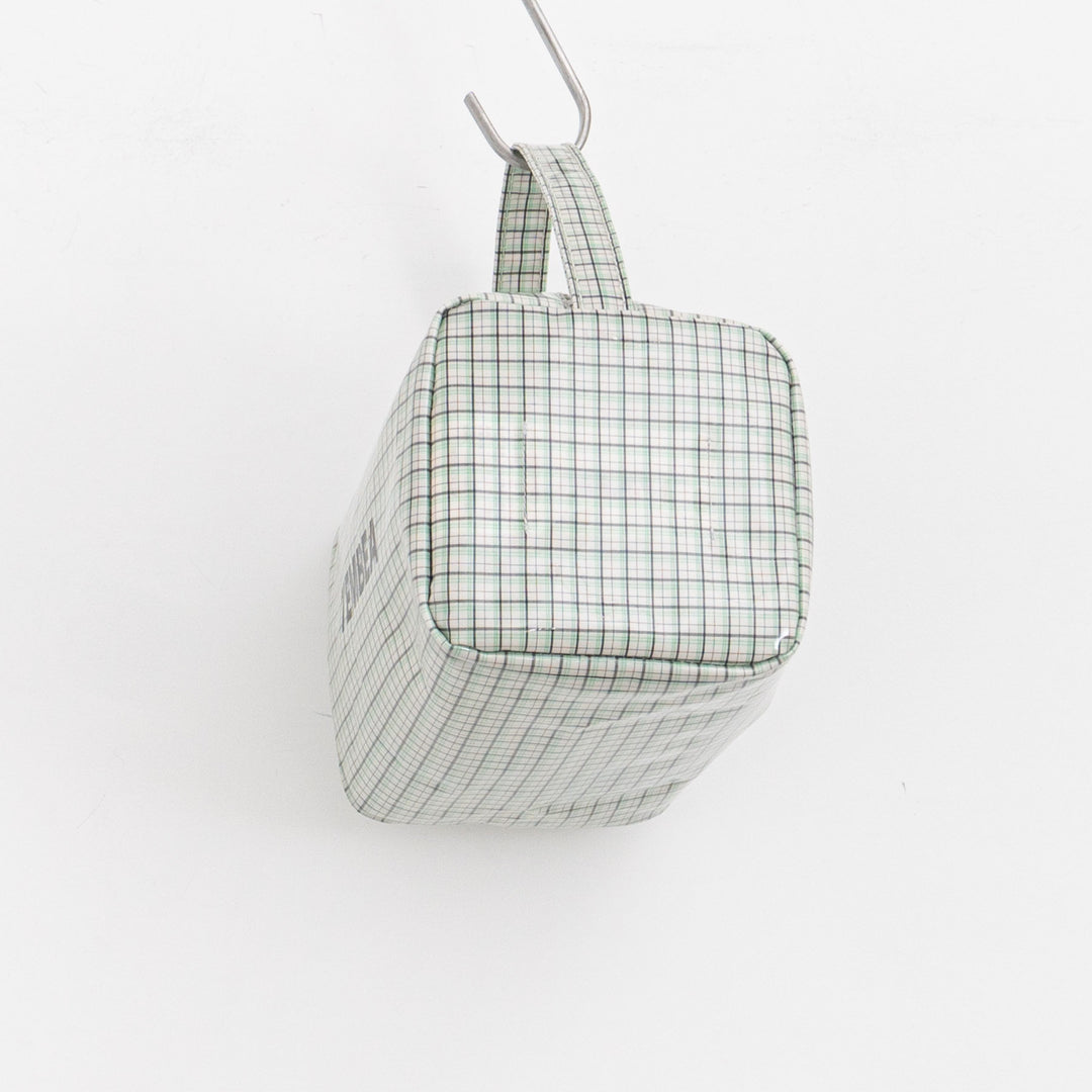 TEMBEA/　BRICK BAG col.CHECK GREY/GREEN