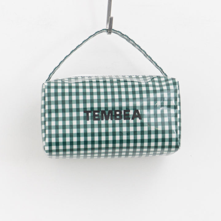 TEMBEA/　BRICK BAG col.GINGHAM GREEN