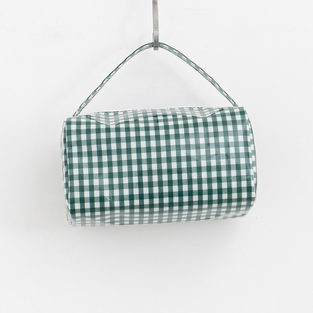 TEMBEA/　BRICK BAG col.GINGHAM GREEN