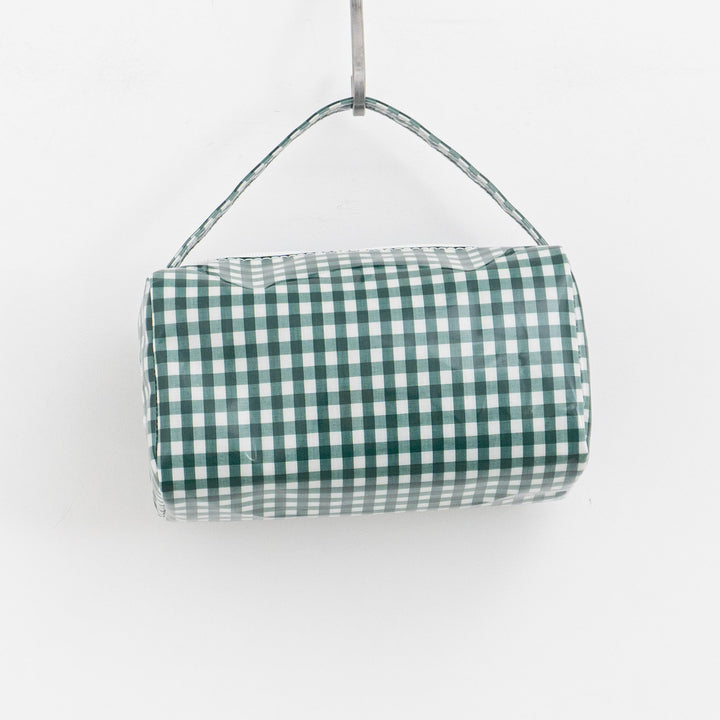 TEMBEA/　BRICK BAG col.GINGHAM GREEN