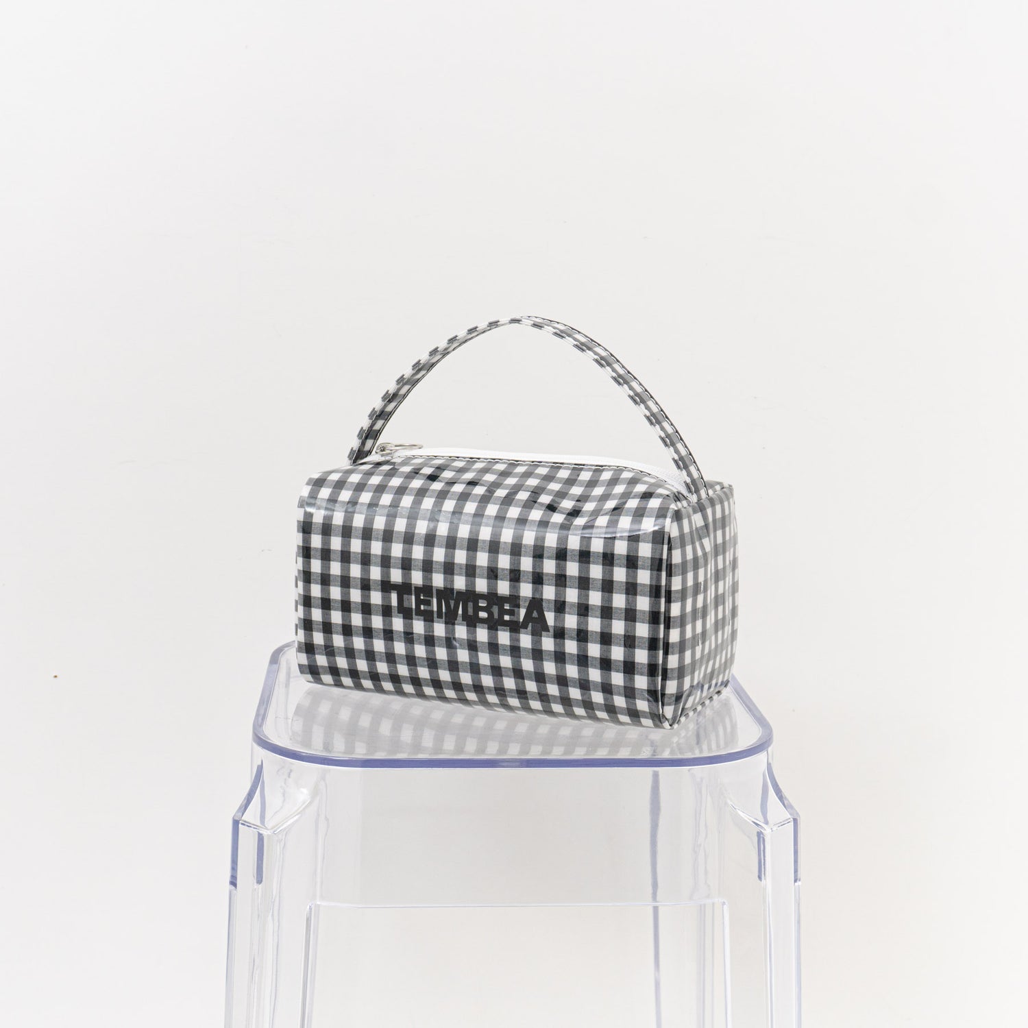 TEMBEA｜BRICK BAG col.GINGHAM/BLACK