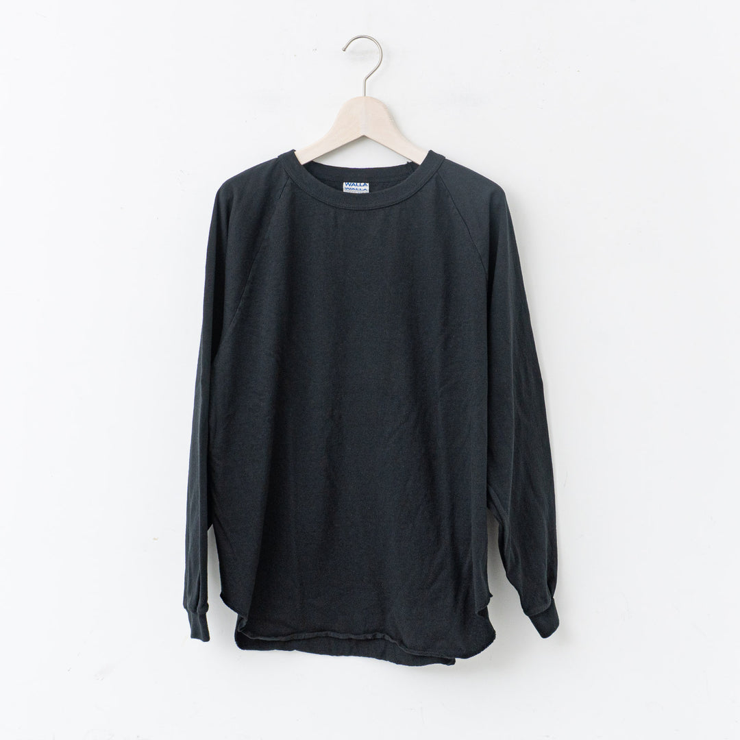 WALLA WALLA SPORT/　L/S LOOSE BASEBALL TEE　サイズ確認必要