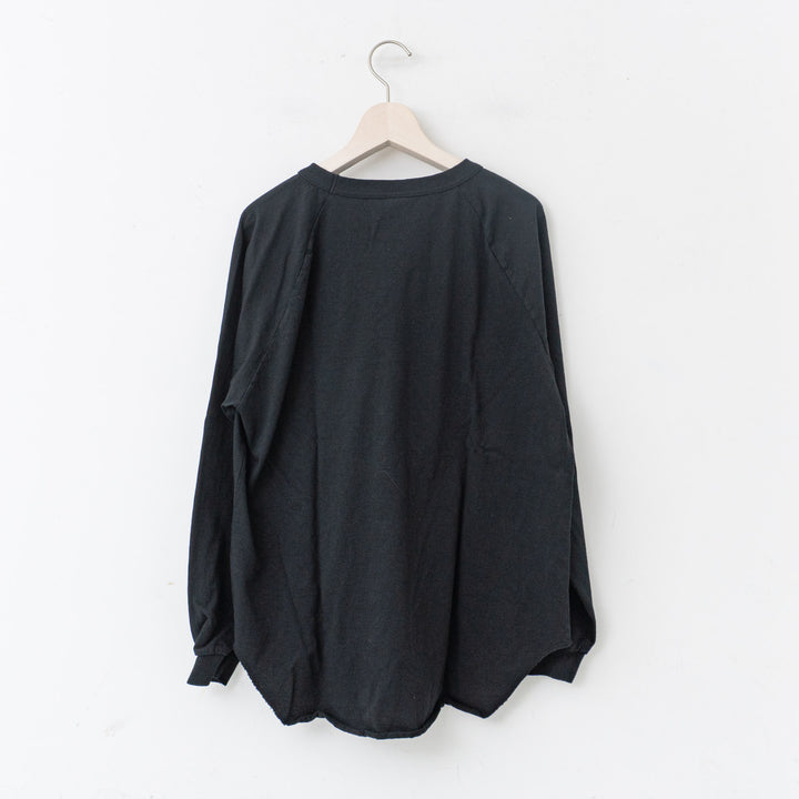 WALLA WALLA SPORT/　L/S LOOSE BASEBALL TEE　サイズ確認必要