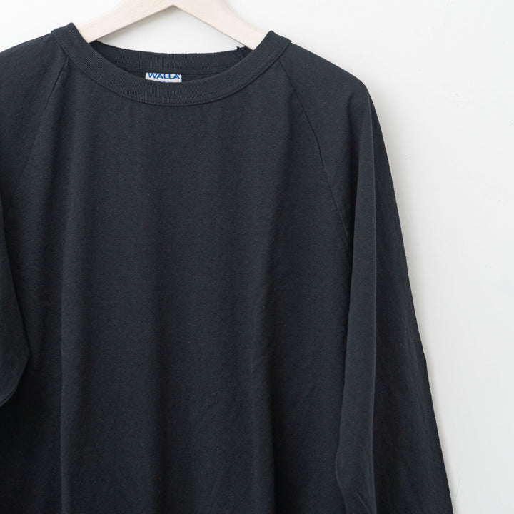 WALLA WALLA SPORT/　L/S LOOSE BASEBALL TEE　サイズ確認必要