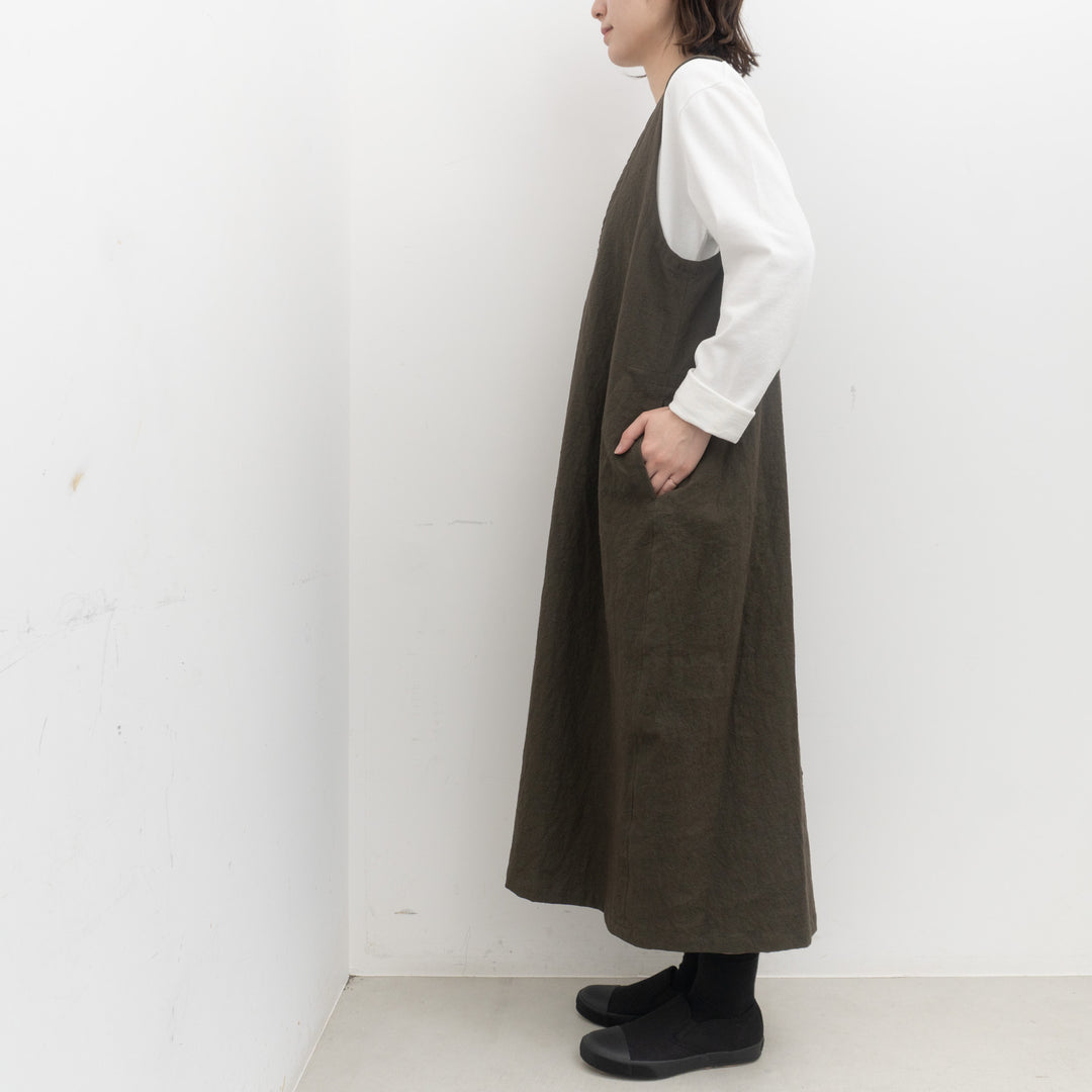 ASEEDONCLÖUD/　HandWerker pull-on dress 261308-Y