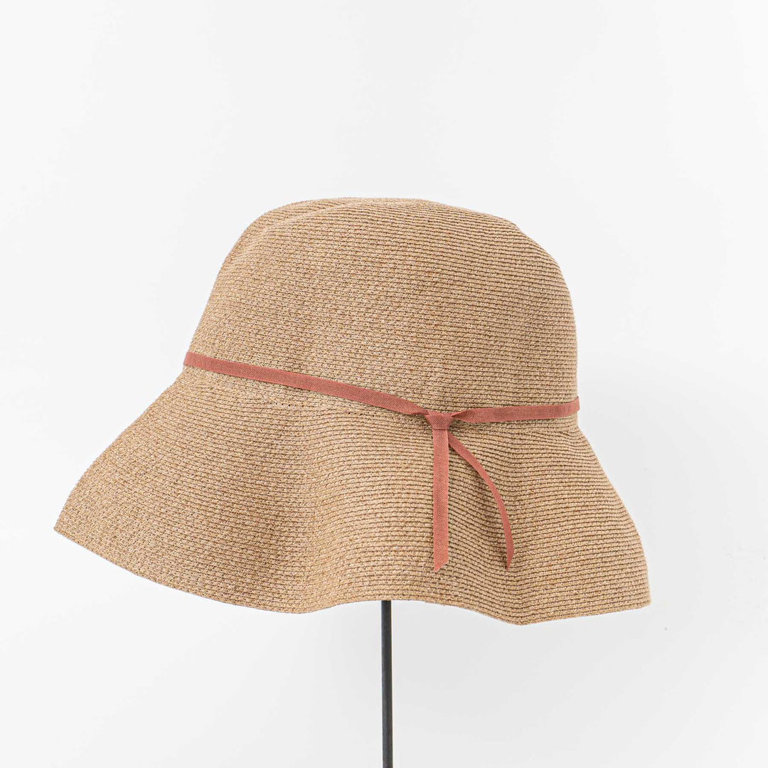 mature ha./　 WP paper braid light hat wide MPB1-01W-Y