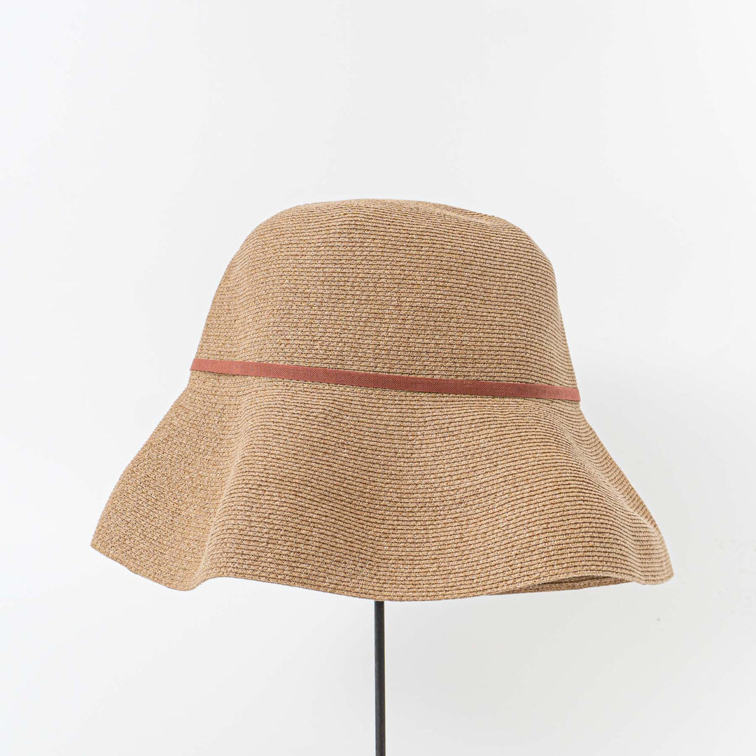 mature ha./　 WP paper braid light hat wide MPB1-01W-Y