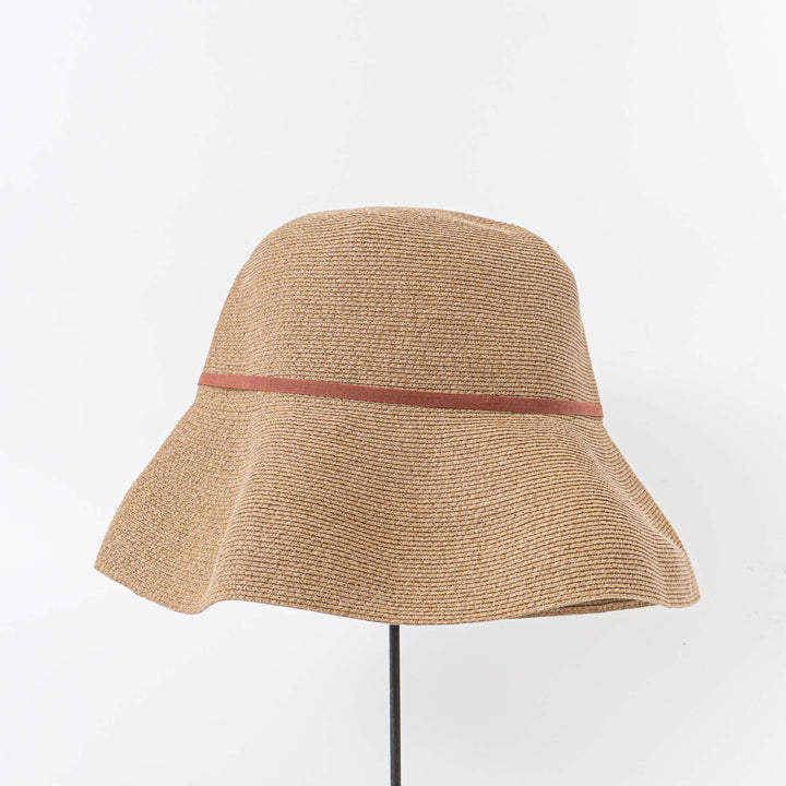 mature ha./　 WP paper braid light hat wide MPB1-01W-Y