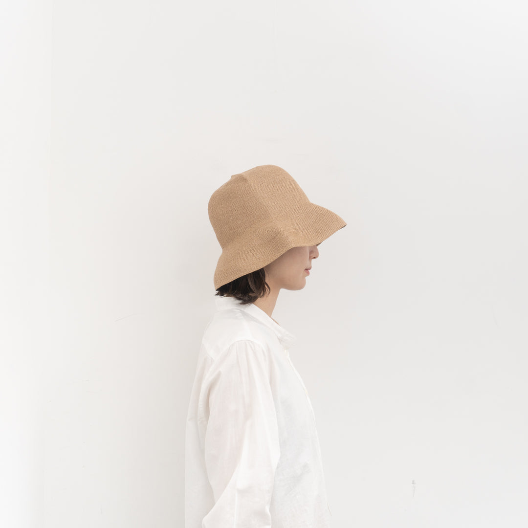 NEW 2026SS mature ha./　WR paper braid hat switch middle MPB1-03M-Y