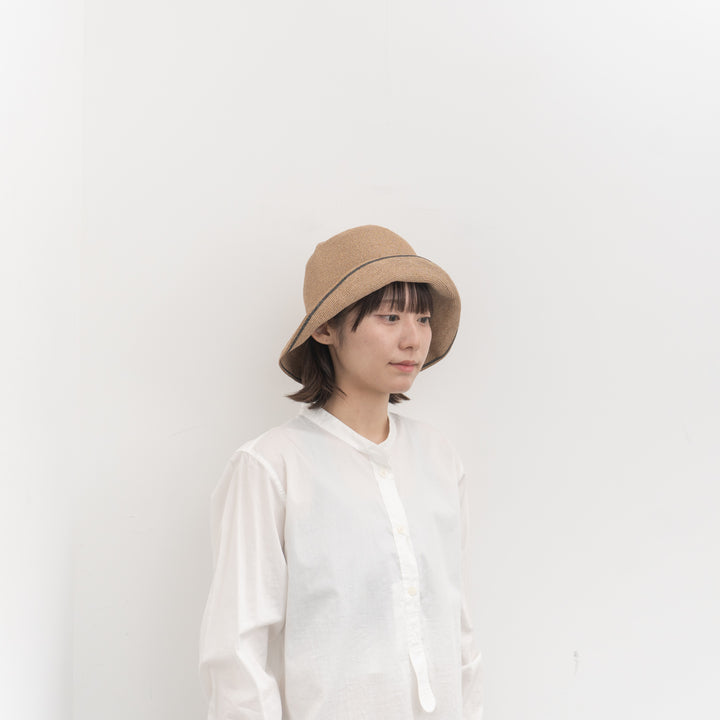 NEW 2026SS mature ha./　WR paper braid hat switch middle MPB1-03M-Y