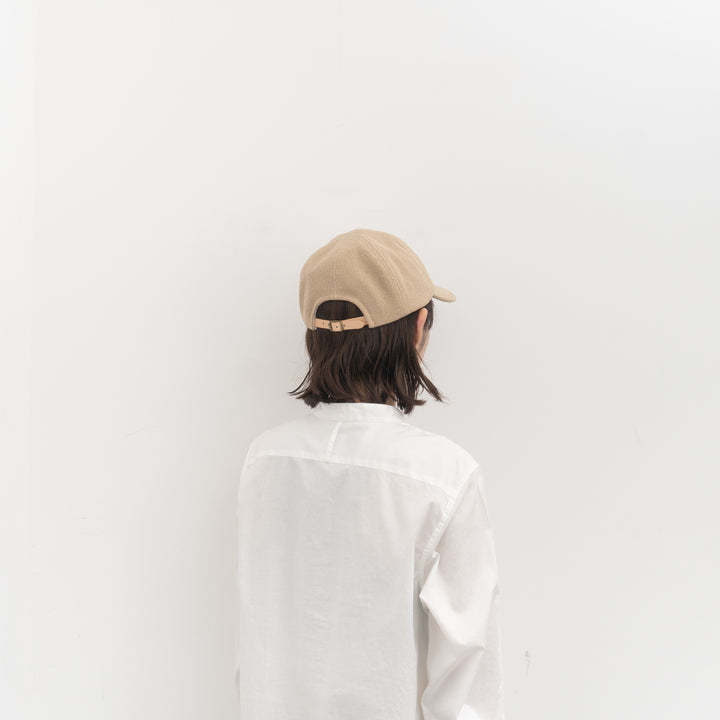 2026SS mature ha./　 raw silk cap MRW-RSK080-Y