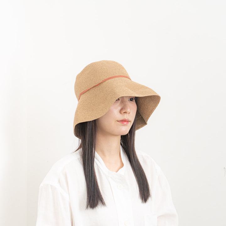 mature ha./　 WP paper braid light hat wide MPB1-01W-Y