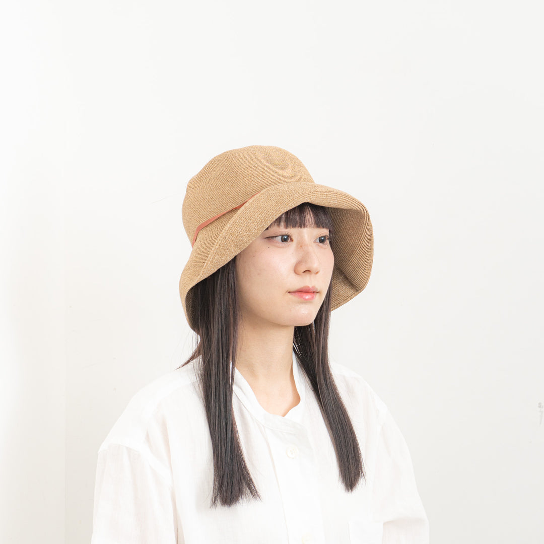 mature ha./　 WP paper braid light hat wide MPB1-01W-Y