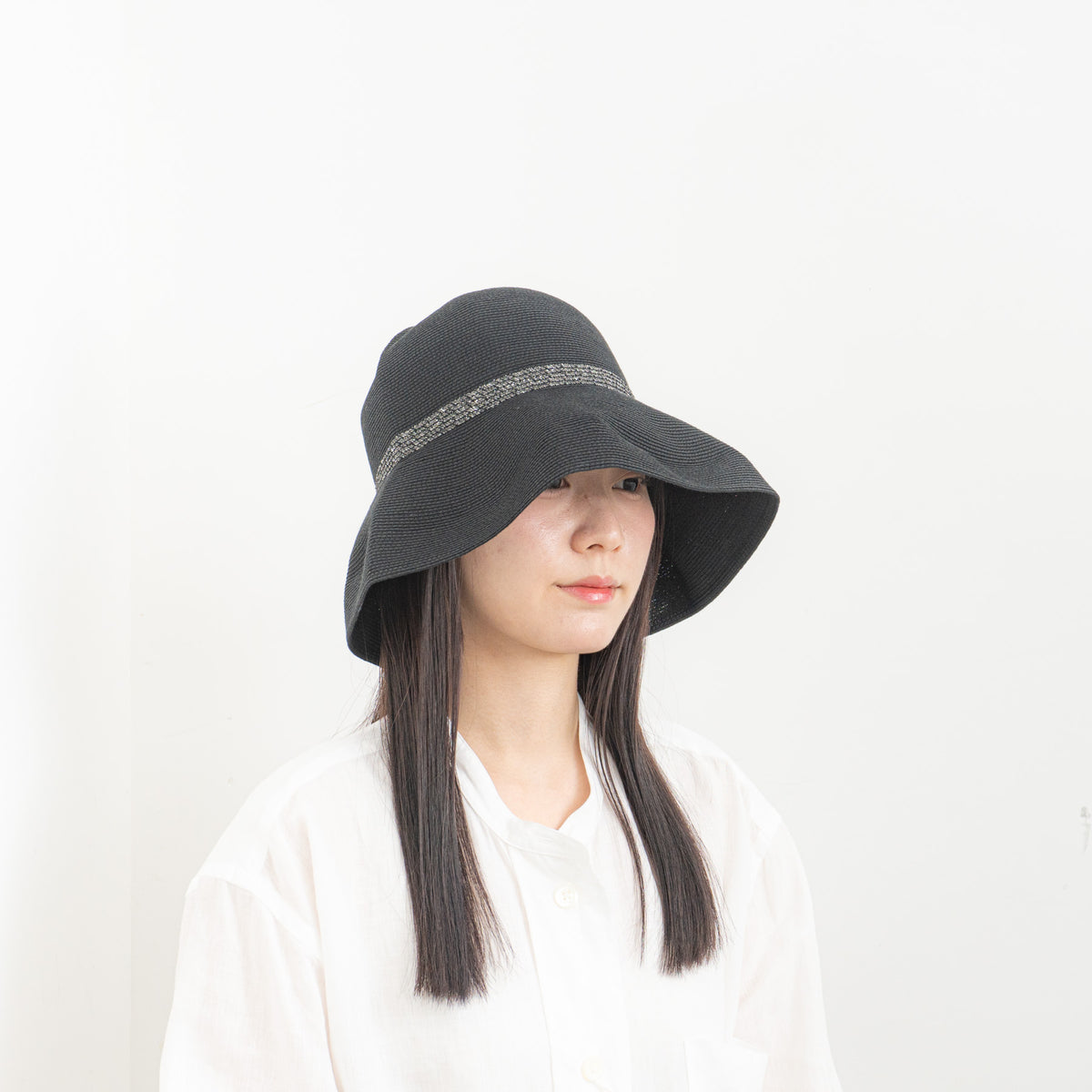 2026SS mature ha.｜WP paper braid hat switch wide MPB1-02W-D