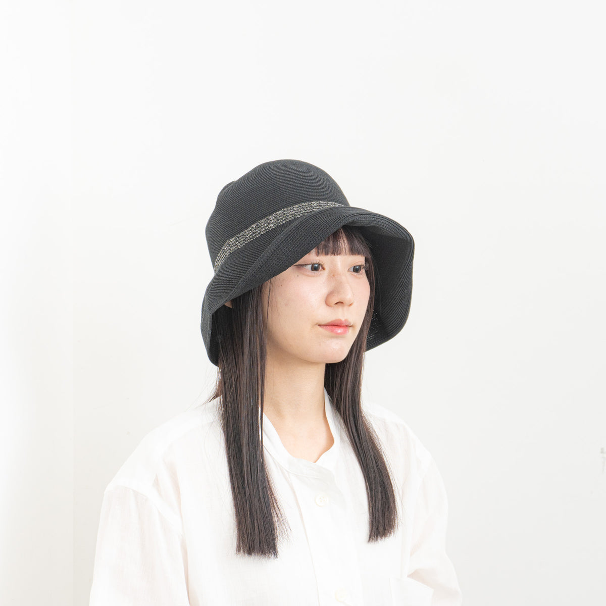 2026SS mature ha.｜WP paper braid hat switch wide MPB1-02W-D