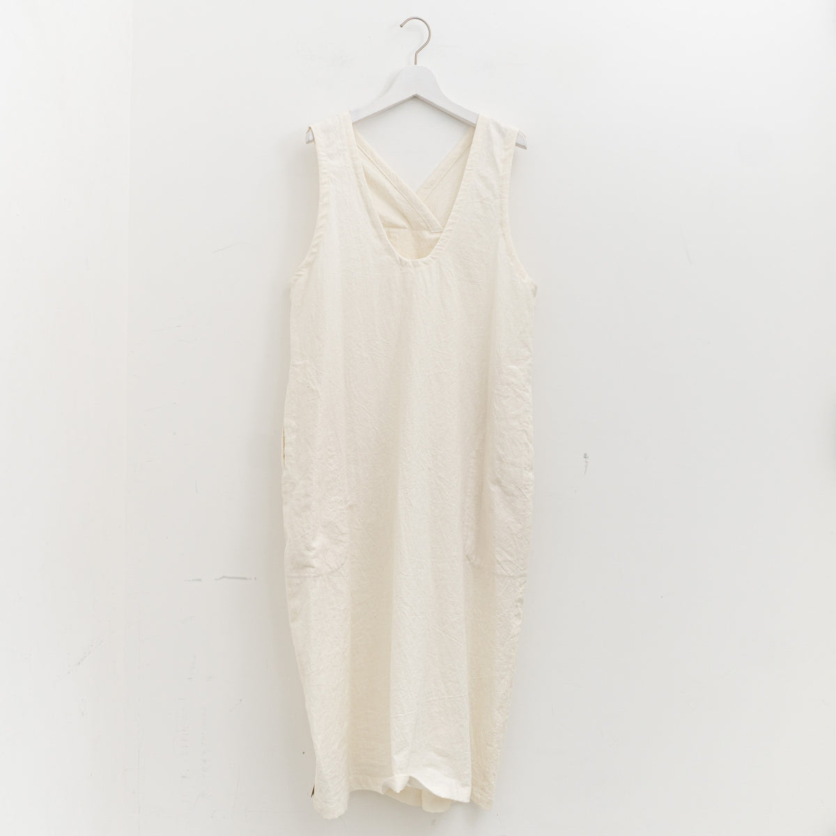 ASEEDONCLÖUD｜HandWerker pull-on dress 261308-Y（off white）