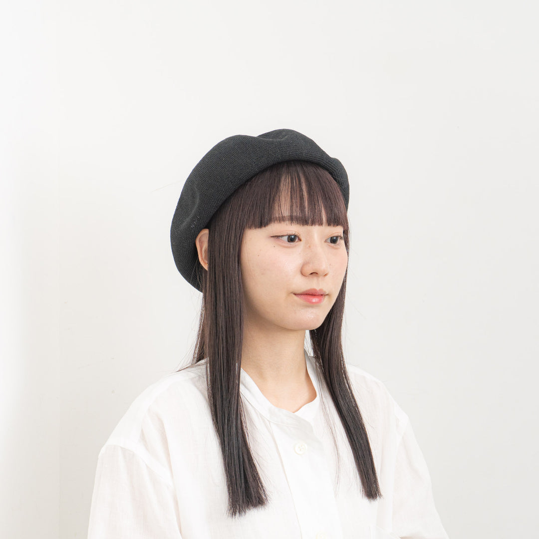 mature ha./　 beret top gather big silk MSK-2001G-H