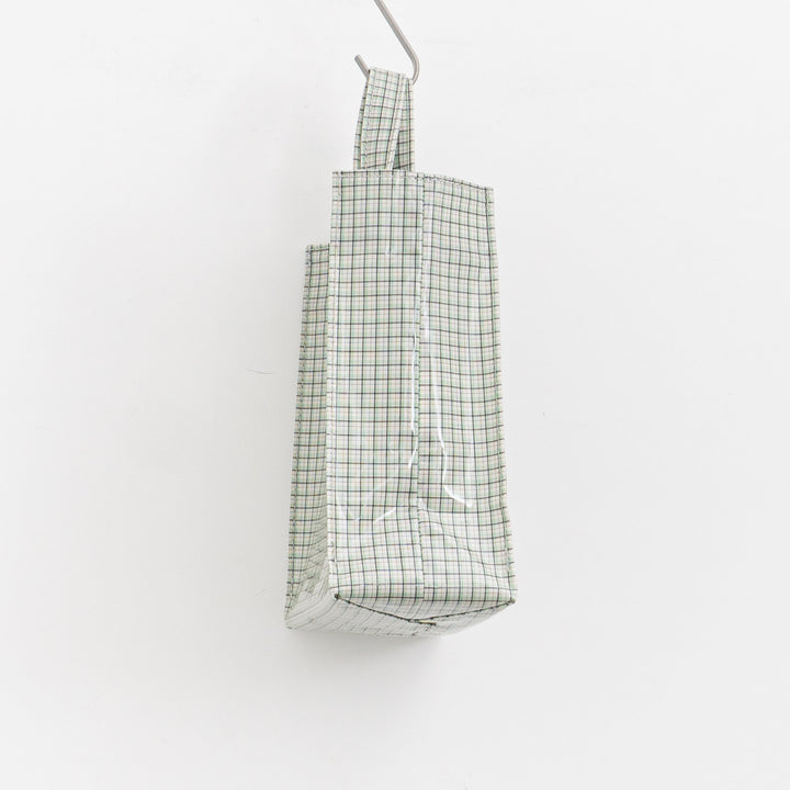 TEMBEA/　PAPER TOTE col.CHECK GREY/GREEN