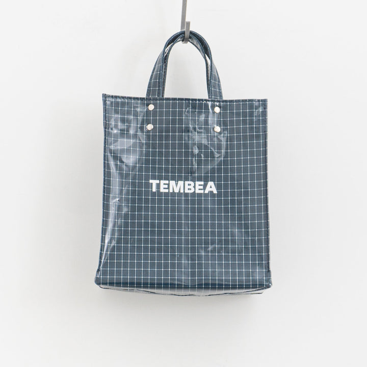 TEMBEA/　PAPER TOTE col.CHECK BLUE