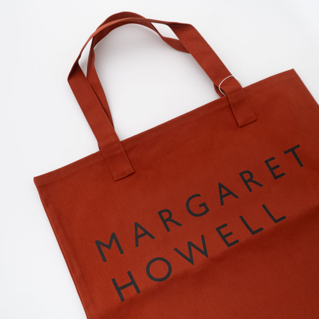 MARGARET HOWELL/　HOUSEHOLD GOODS COTTON LOGO BAG