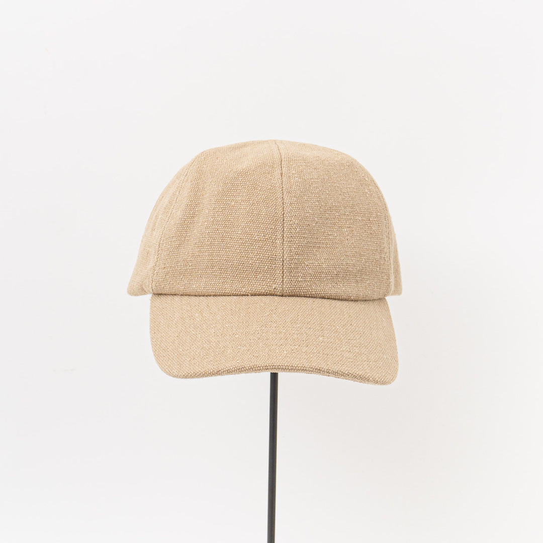 2026SS mature ha./　 raw silk cap MRW-RSK080-Y