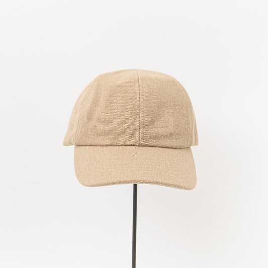 2026SS mature ha.｜raw silk cap MRW-RSK080-Y