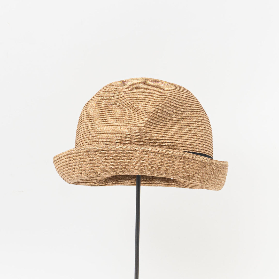 NEW 2026SS mature ha. /　BOXED HAT 7cm brim grosgrain ribbon MBOX-104-Y
