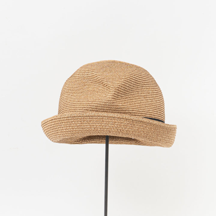 NEW 2026SS mature ha. /　BOXED HAT 7cm brim grosgrain ribbon MBOX-104-Y