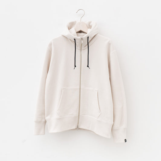 MHL.｜WOMEN　LIGHT LOOPBACK COTTON（ECRU）