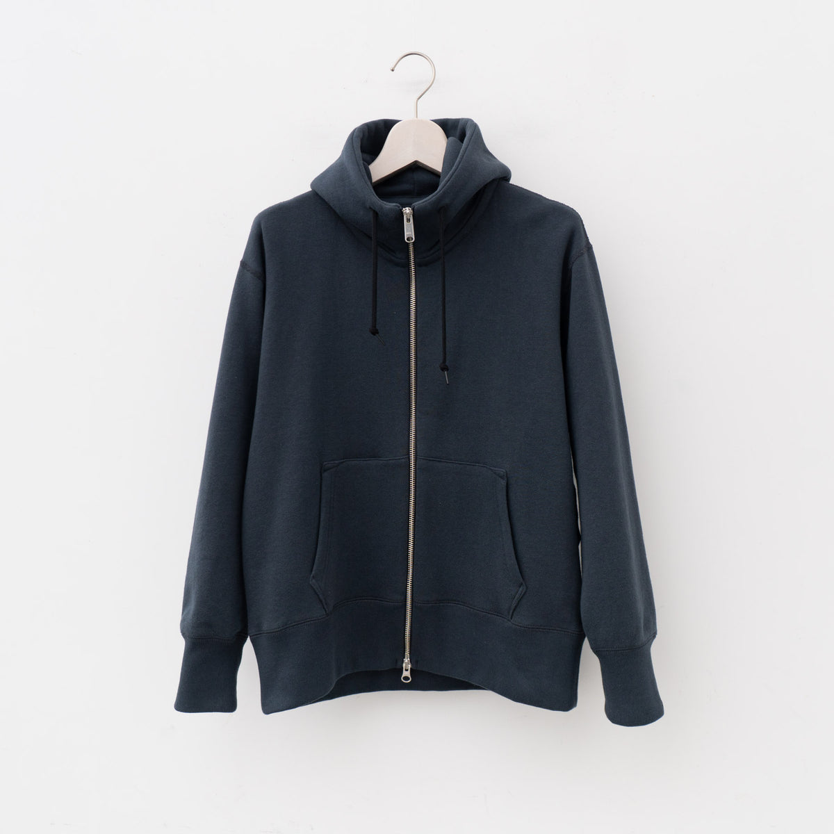 MHL.｜WOMEN　LIGHT LOOPBACK COTTON（DARK BLUE）