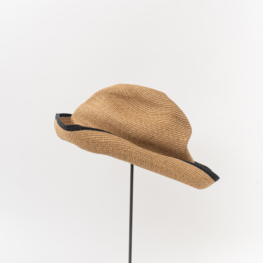 NEW 2026SS mature ha./　BOXED HAT 11cm brim switch color line edge MBOX-N101SWER-YD