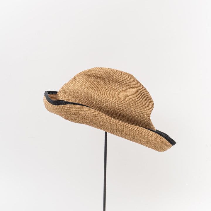 NEW 2026SS mature ha./　BOXED HAT 11cm brim switch color line edge MBOX-N101SWER-YD
