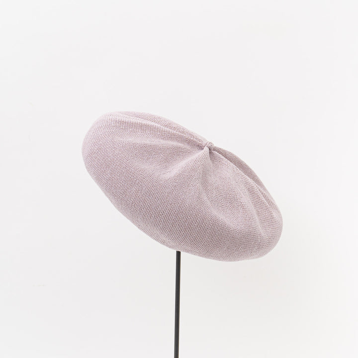NEW 2026SS mature ha./　 beret top gather big silk MSK-2001G-H