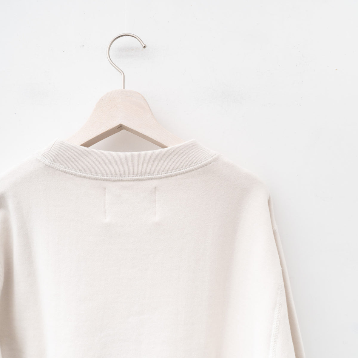 MHL.｜WOMEN　LIGHT LOOPBACK COTTON