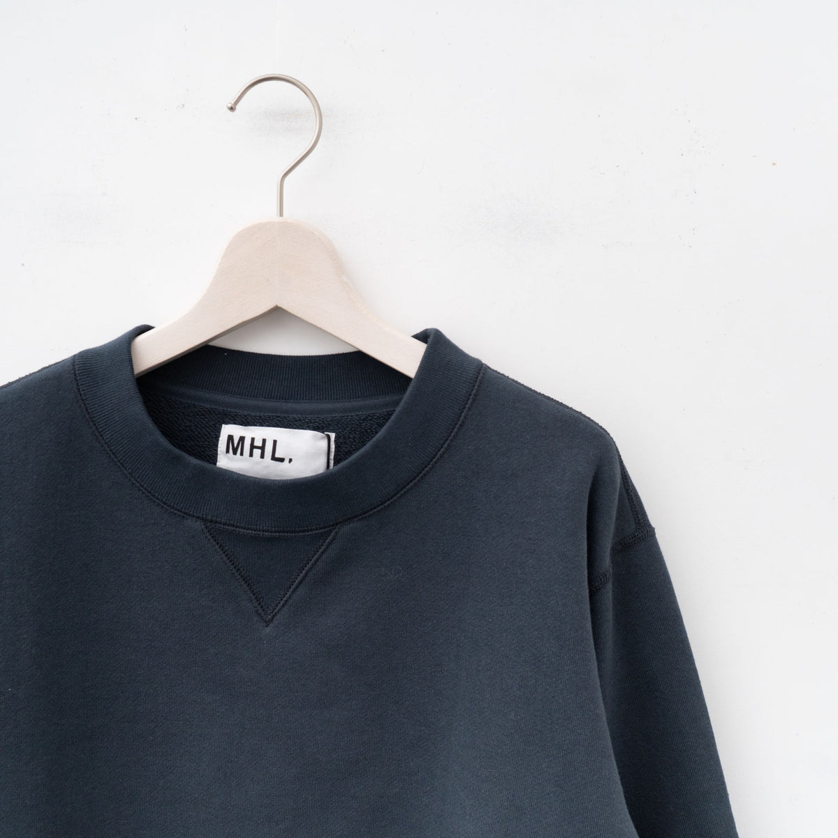 MHL.｜WOMEN　LIGHT LOOPBACK COTTON