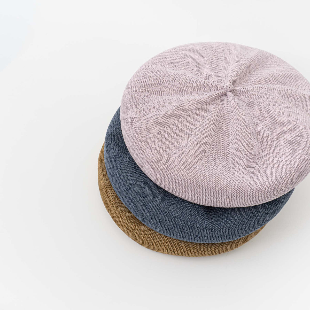 NEW 2026SS mature ha.｜beret top gather big silk MSK-2001G-H
